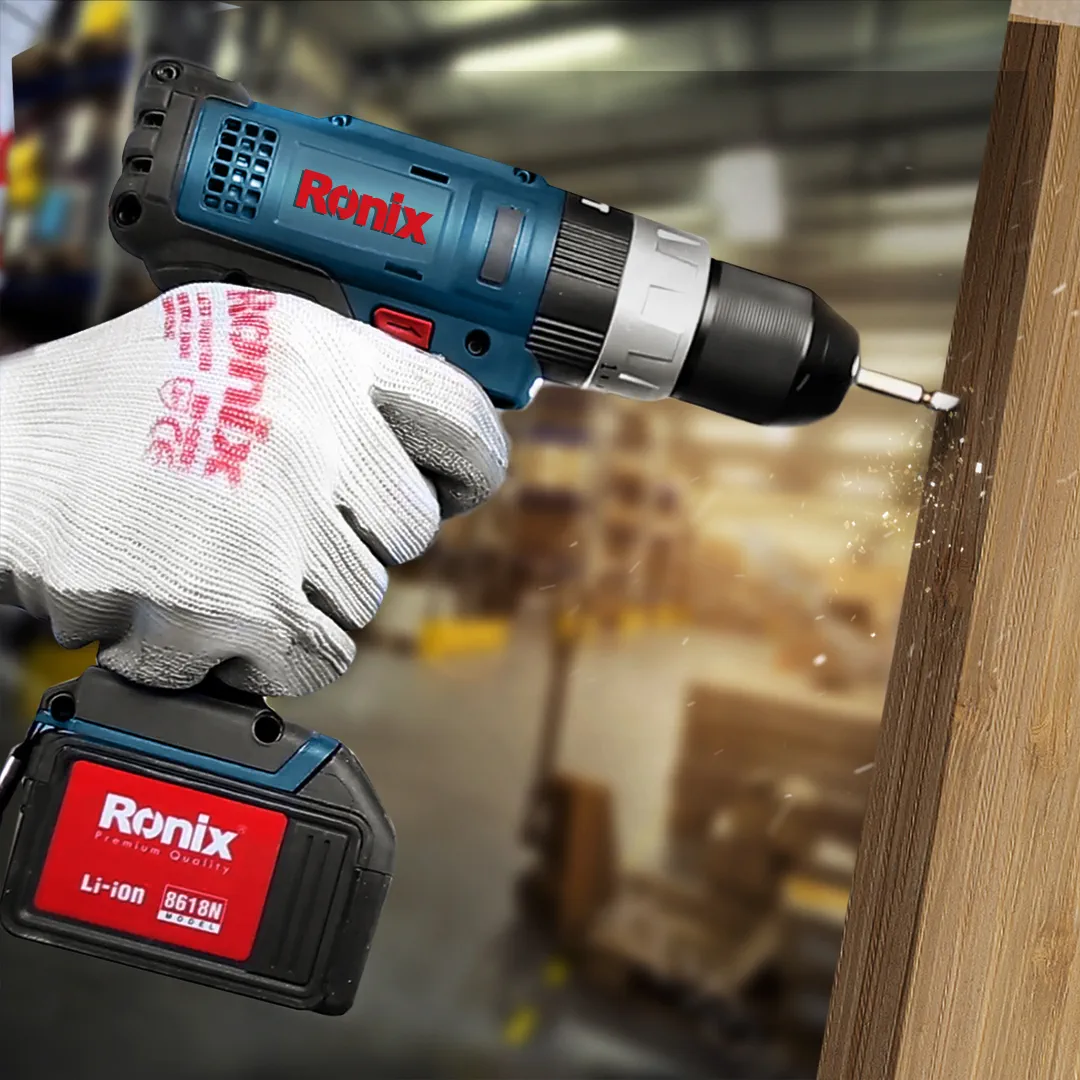 18V Cordless Drill Driver 10mm-35N.m