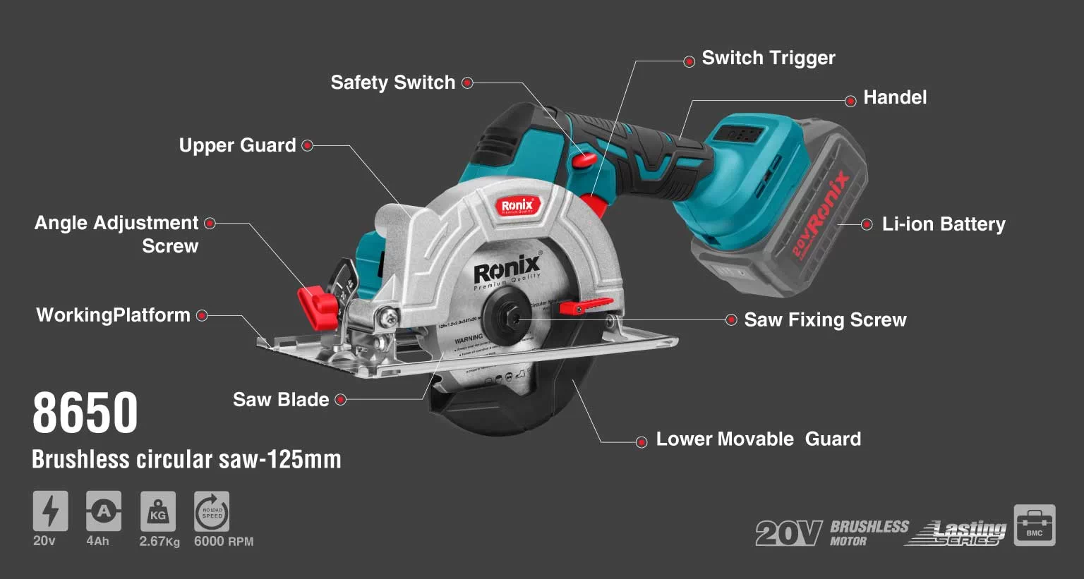 20V Brushless circular saw-125mm_details