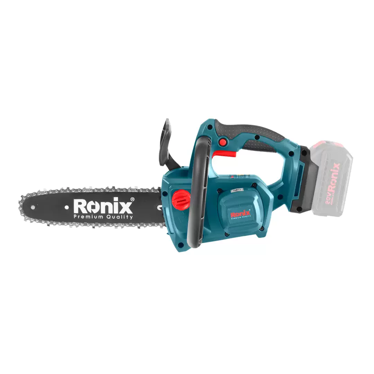 20V Brushless Cordless Chainsaw 25cm (Without battery and charger)