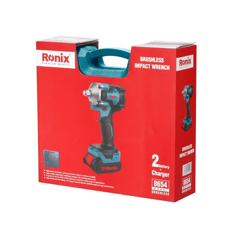 20V Brushless impact wrench 1/2 inch-350Nm-10