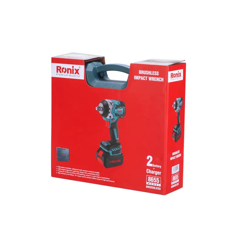 20V Brushless impact Wrench 1/2inch-550 Nm-10