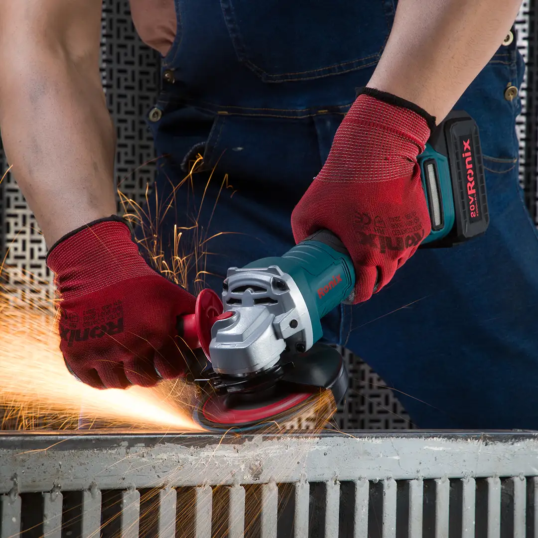 20V Brushless Cordless Angle Grinder Kit-110V