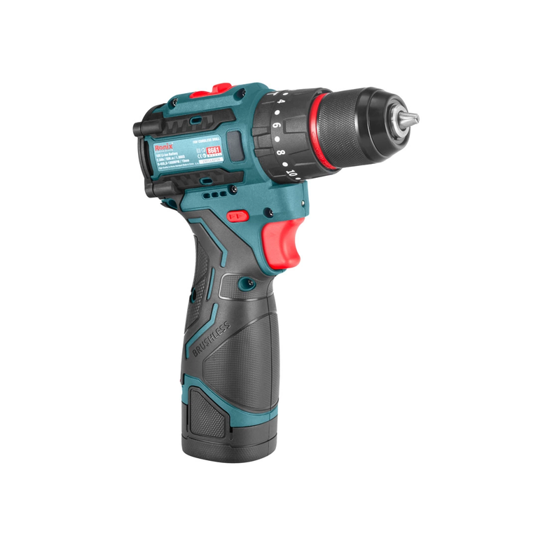 16V Brushless cordless drill 10mm-55N.m