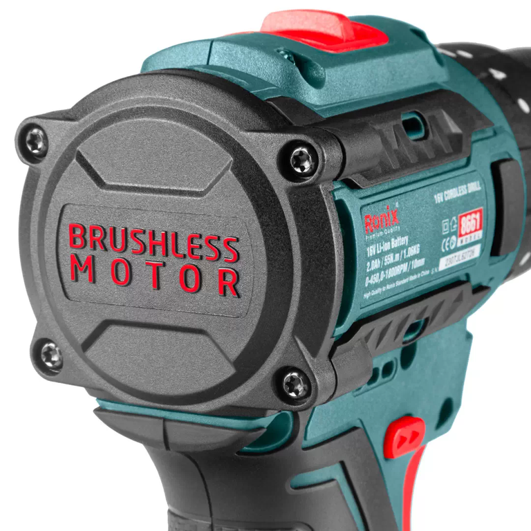 16V Brushless Cordless Drill 10mm-55N.m-110V