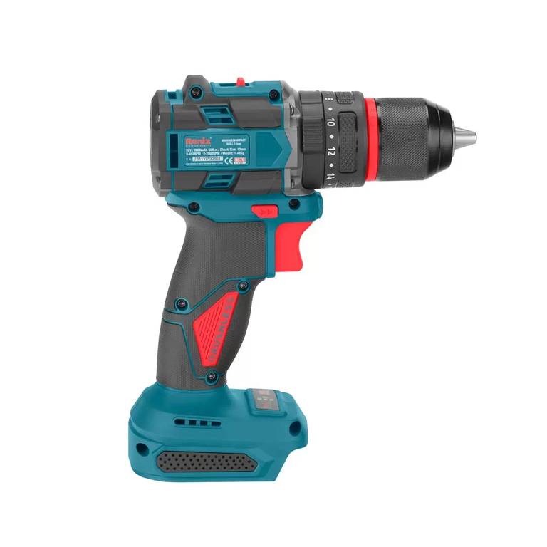 20V Brushless Cordless Impact Drill 13m-60N.m (Without battery & charger)