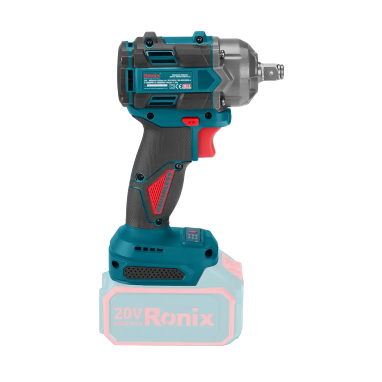 20V Brushless Cordless Impact Wrench 1/2Inch-500N.m (Without battery and charger)