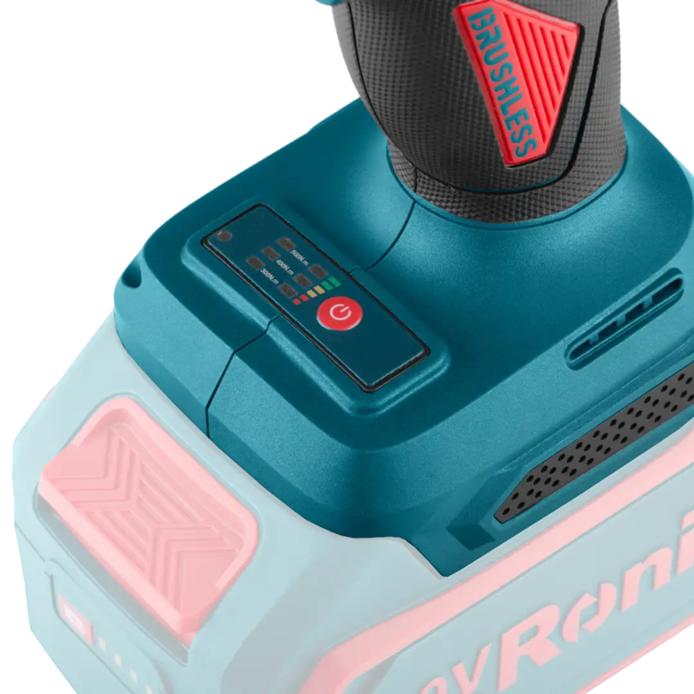 20V Brushless Cordless Impact Wrench 1/2Inch-500N.m (Without battery and charger)