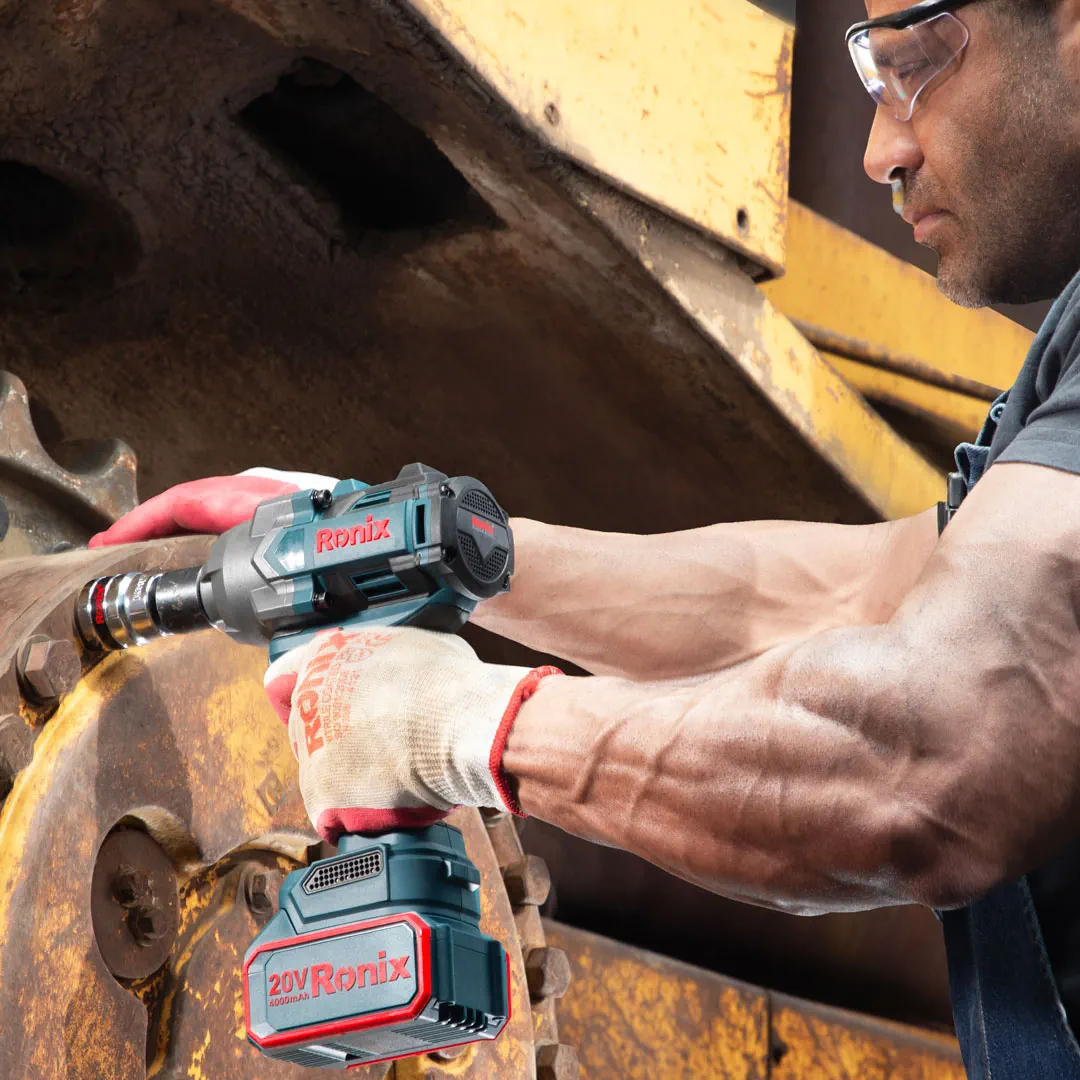 Bürstenloser Akku-Schlagschrauber 1000 Nm, ¾ und ½ Zoll (Kombination)