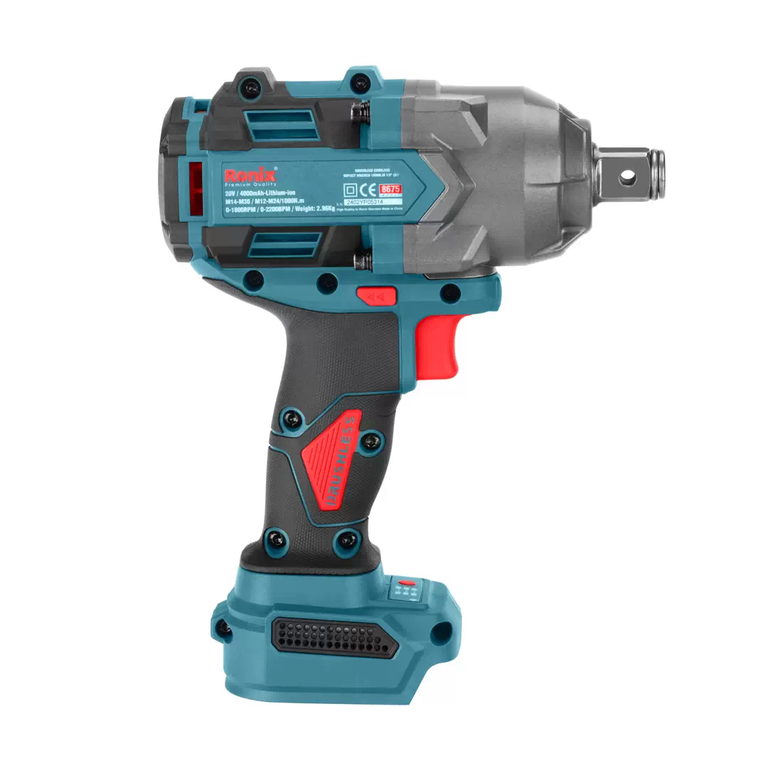 20V Brushless Cordless Impact Wrench 3/4Inch(1/2Inch)-1000N.m (Without battery and charger)