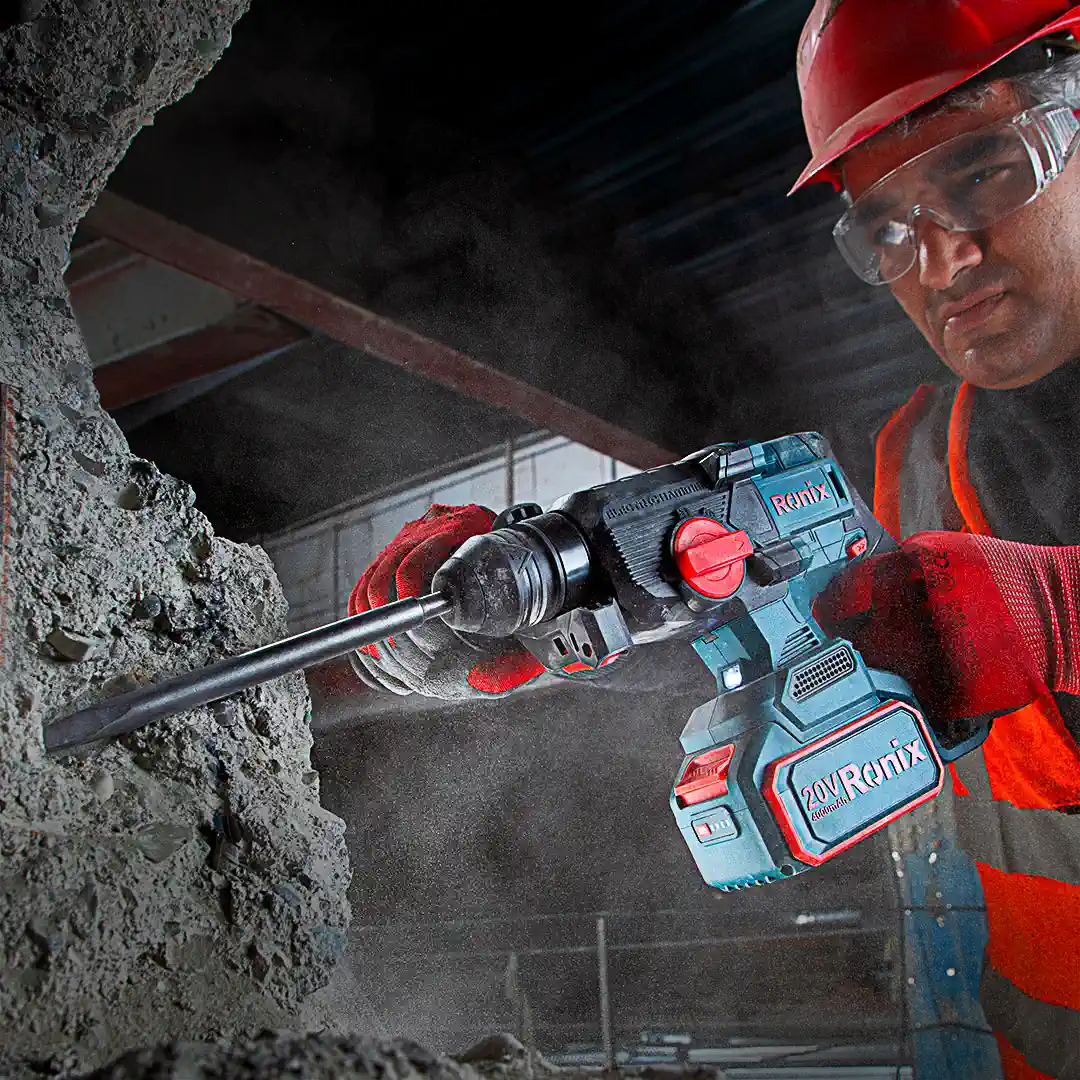 20V Brushless Cordless Rotary Hammer 2.5J