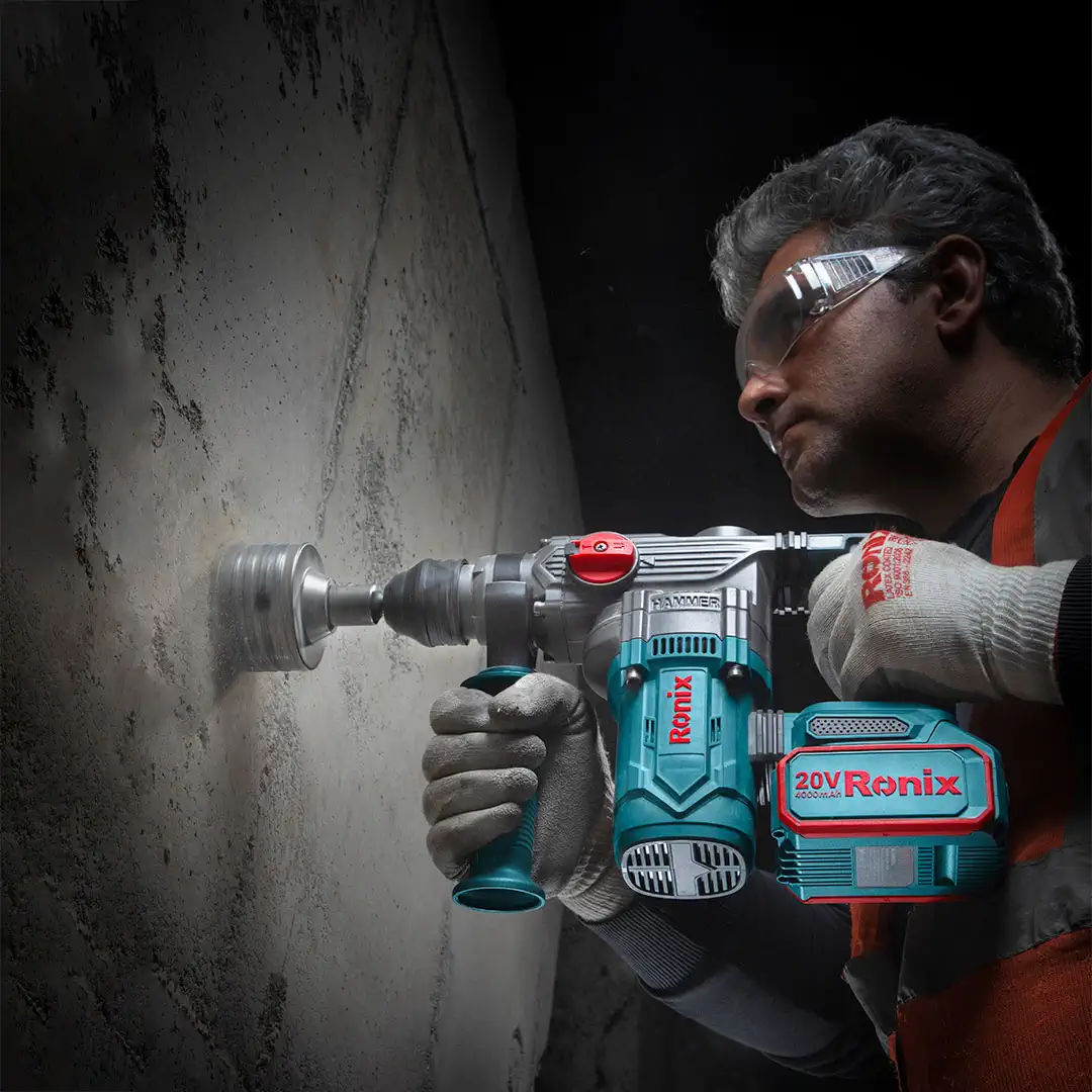20V Brushless Cordless Rotary Hammer 3.5J