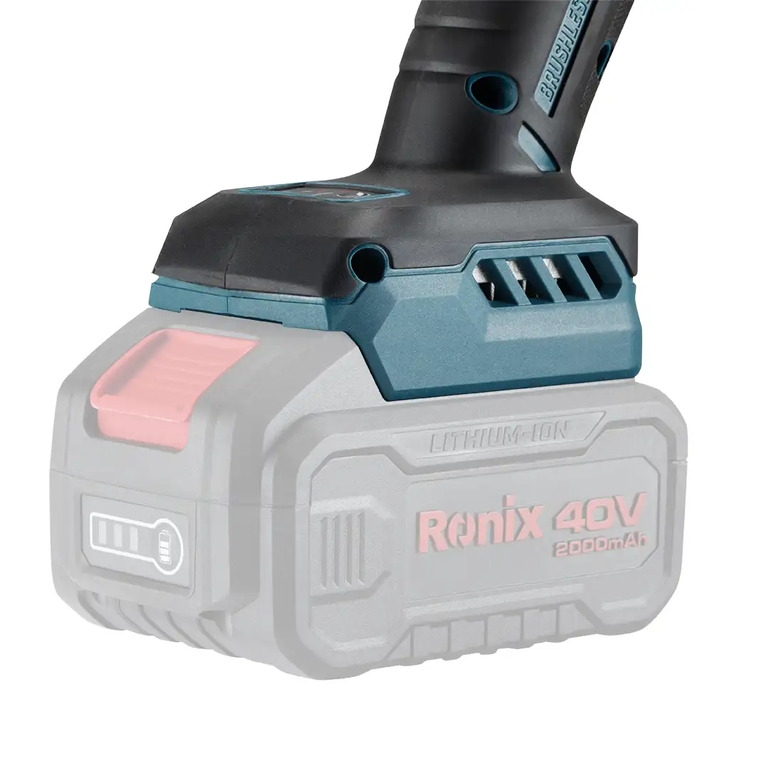 40V Brushless Cordless Mini Angle Grinder 125mm (Without battery & charger)
