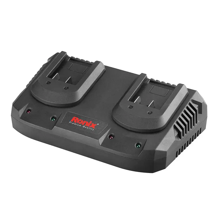 20V Brushless Fast Charger 2.2A+2.2A-1