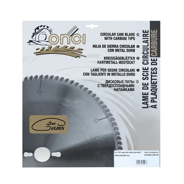 TCG, G.L. Circular saw blade 250x3.2x30x80 T