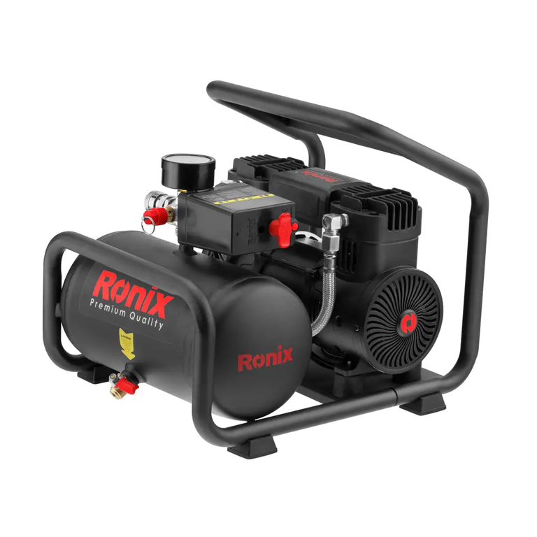 Silent And oil free Air Compressor 6L-1100W
