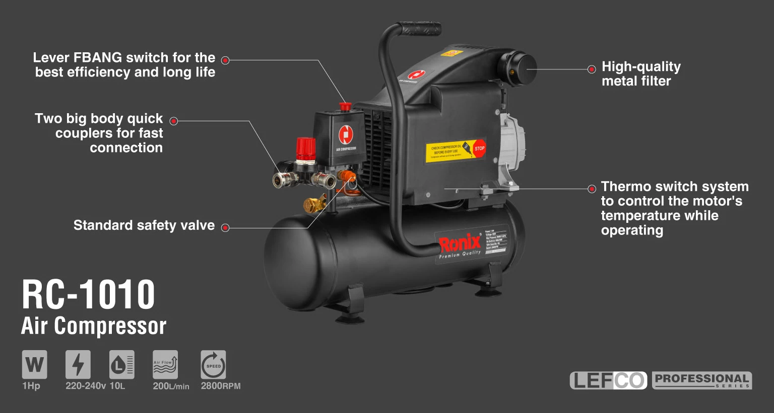 Air Compressor 10L_details