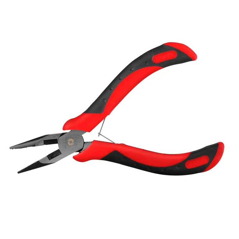 Mini Long-Nose Pliers, TPR Handle, 4.5-inch/115mm