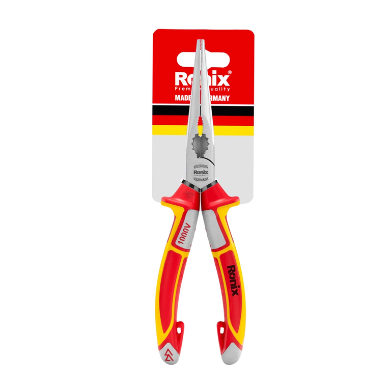 VDE Long-Nose Plier - 8 inch, German