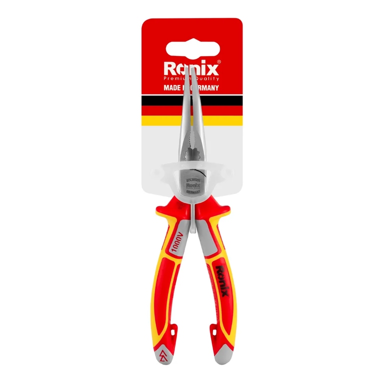 VDE Winkelspitzzange 8 Zoll 200 mm Deutsche Qualität