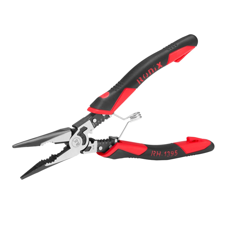 Multi-function long nose pliers 8.5 inch