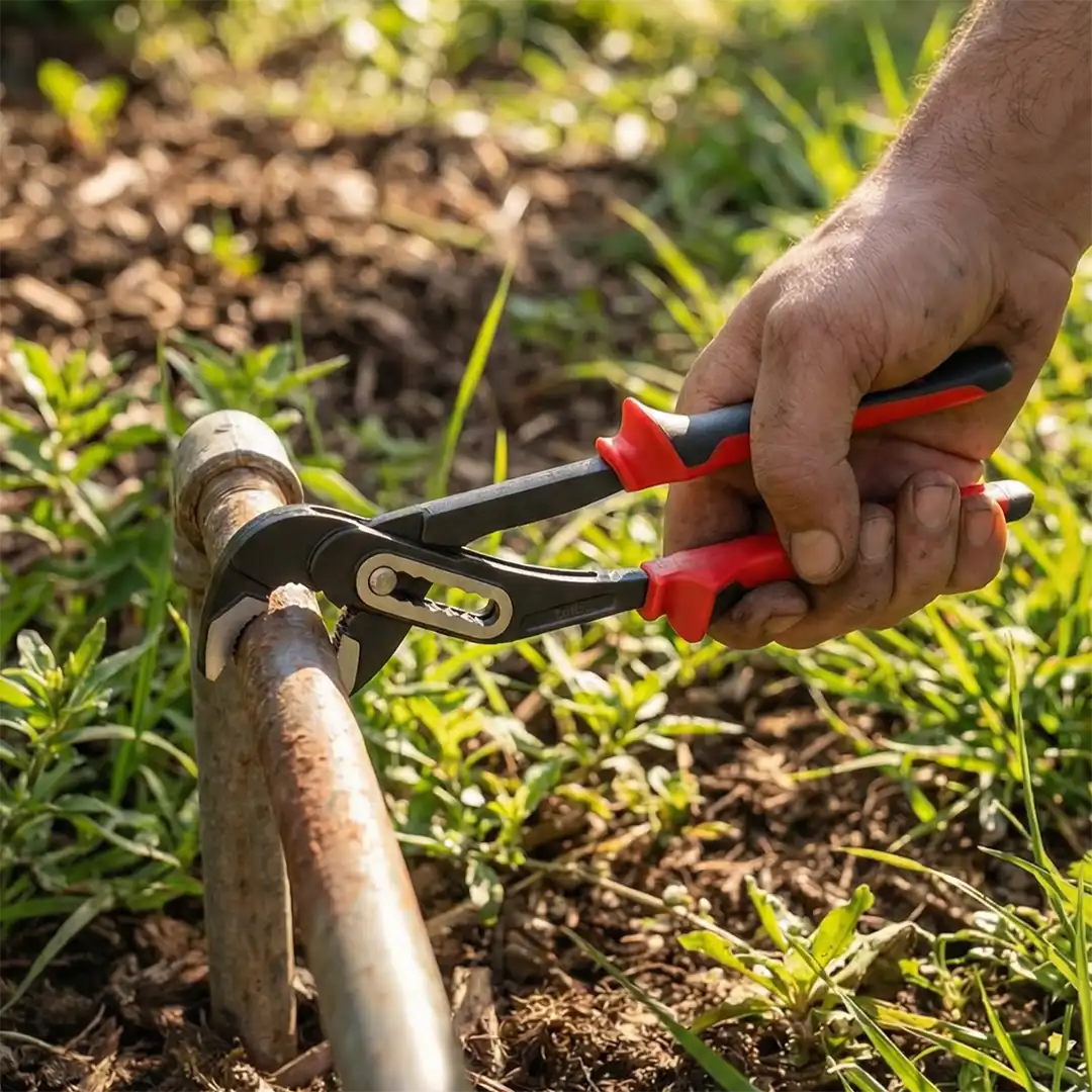 كماشة مضخة المياه