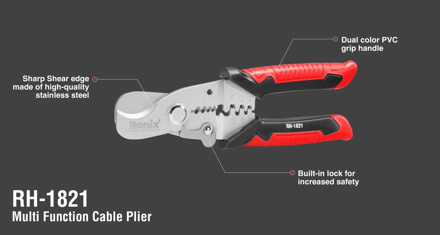 Multi-function Cable Plier_details