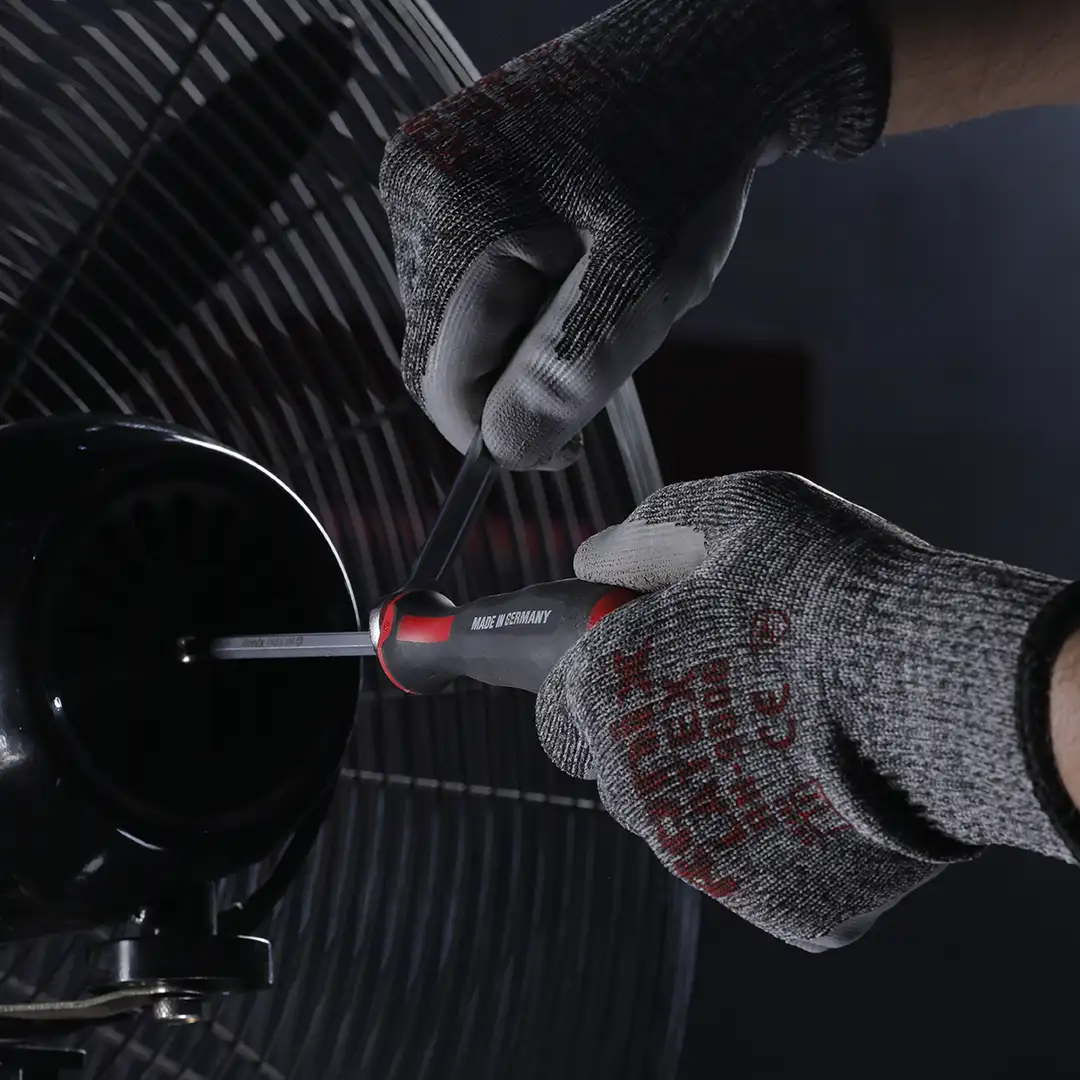 3pcs TPR Handle Screwdriver set German