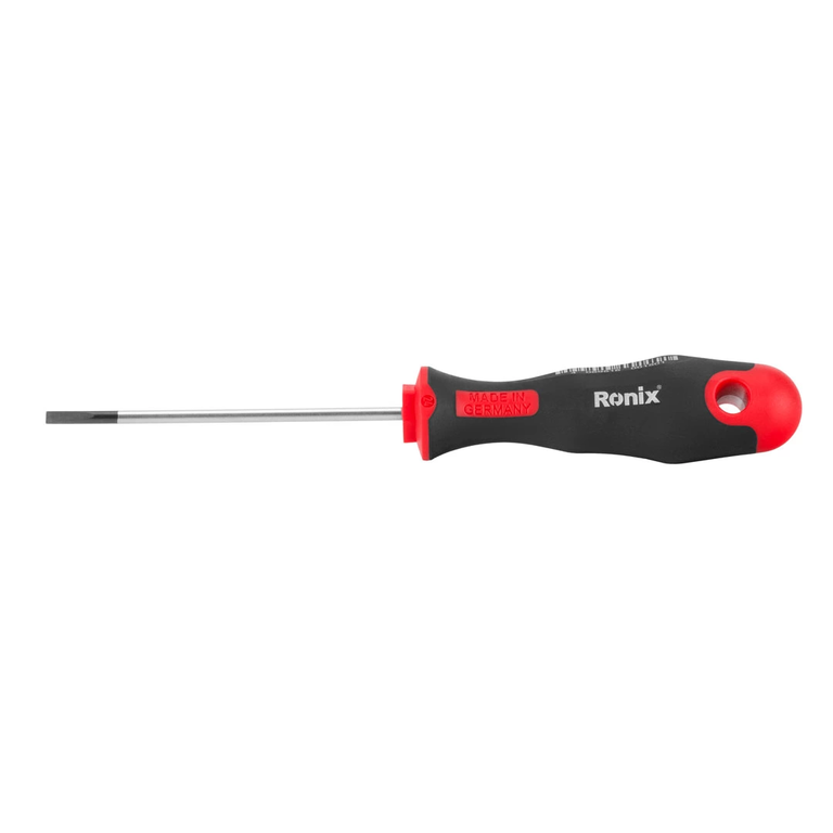 TPR Handle Slotted Screwdriver 3*80 - German