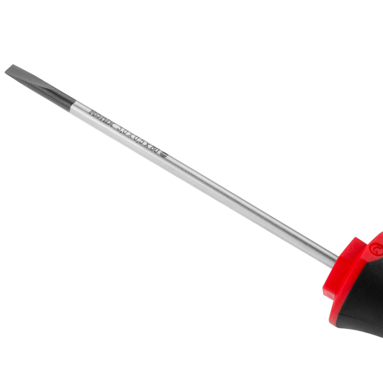 TPR Handle Slotted Screwdriver 3*80 - German