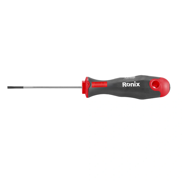 TPR Handle Slotted Screwdriver 5*150 - German