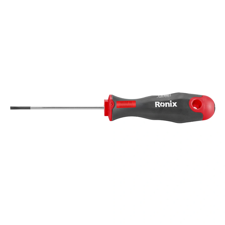 TPR Handle Slotted Screwdriver 5.5*150 - German