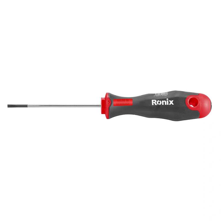 TPR Handle Slotted Screwdriver 6.5*150 - German