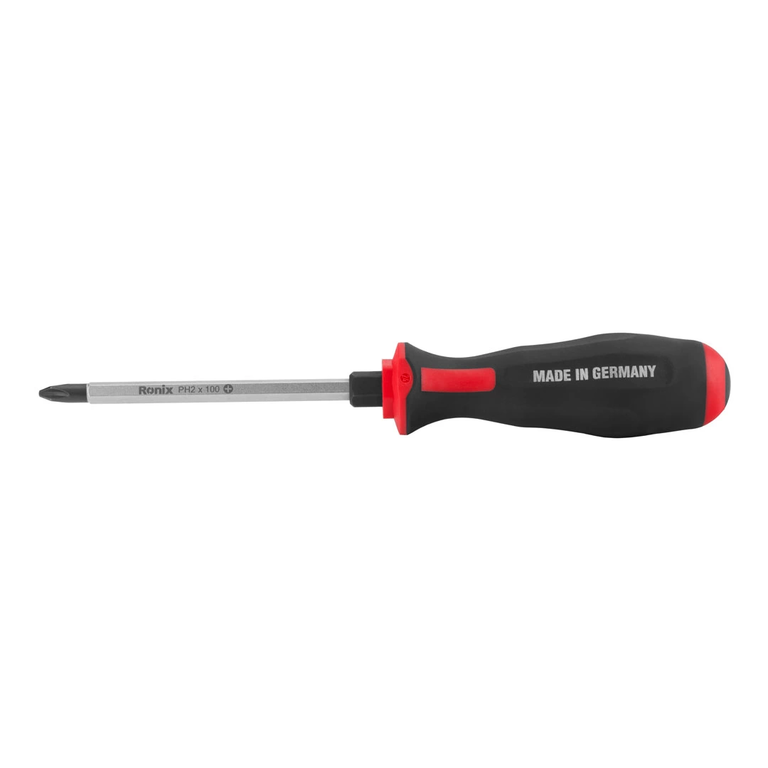 TPR Handle Phillips Screwdriver 60*100 - German