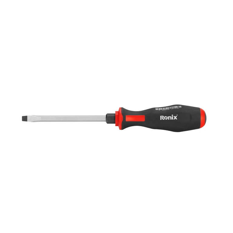 TPR Handle Slotted Hammer Screwdriver 5.5*100 - German