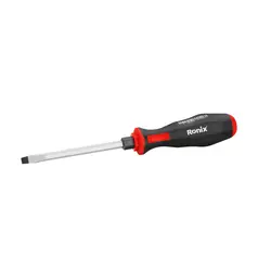 TPR Handle Slotted Hammer Screwdriver 5.5*100 - German)