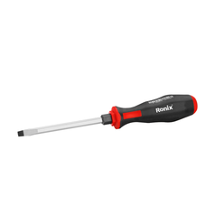 TPR Handle Slotted Hammer Screwdriver 5.5*100 - German