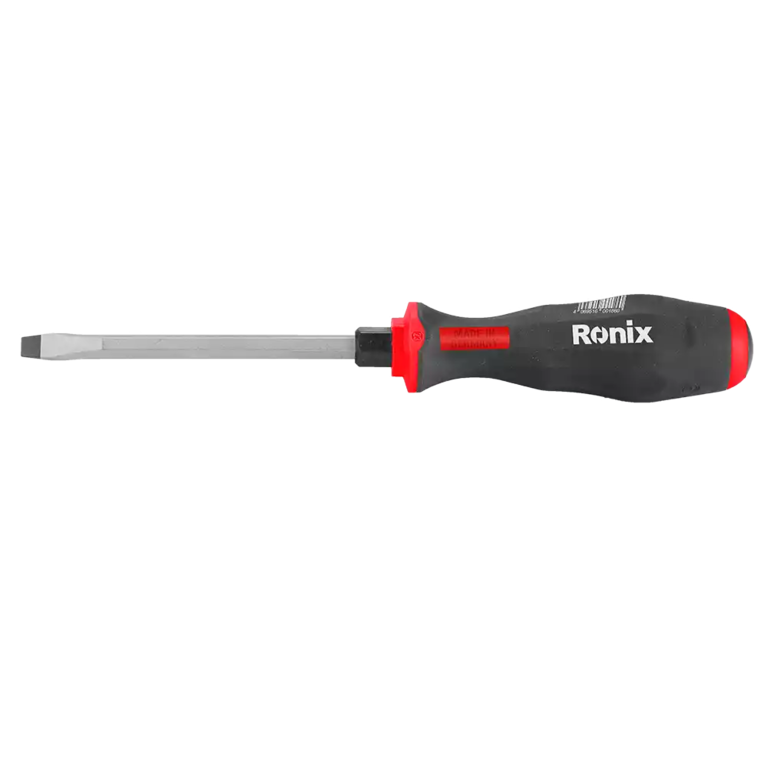 TPR Handle Slotted Hammer Screwdriver 8*150 - German