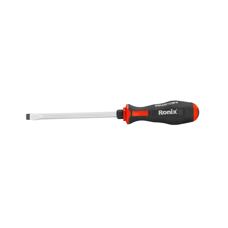TPR Handle Slotted Hammer Screwdriver 9*150 - German
