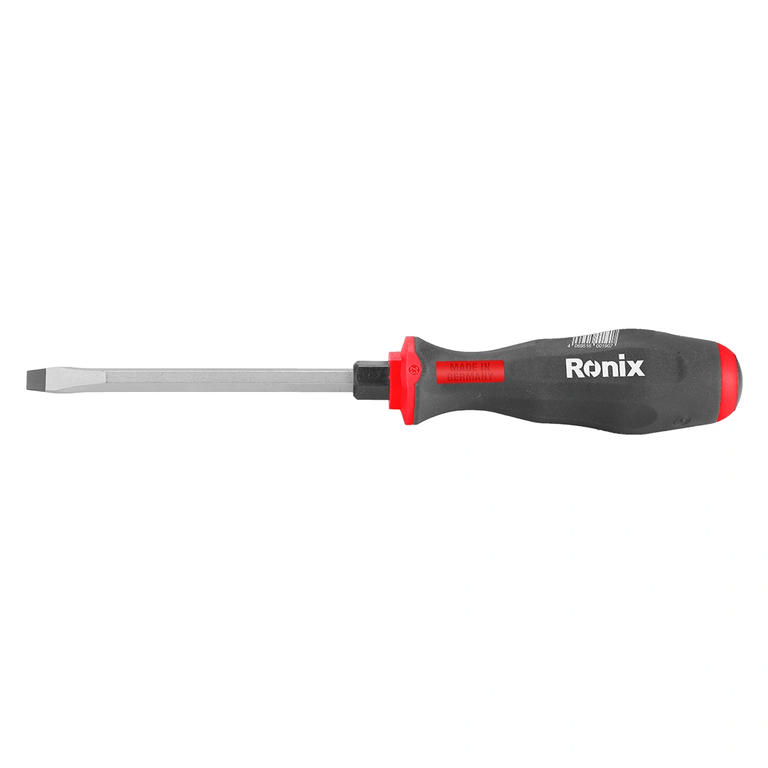 TPR Handle Slotted Hammer Screwdriver 10*180 - German