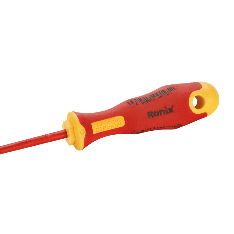 VDE Slotted Screwdriver 2.5*75 - German