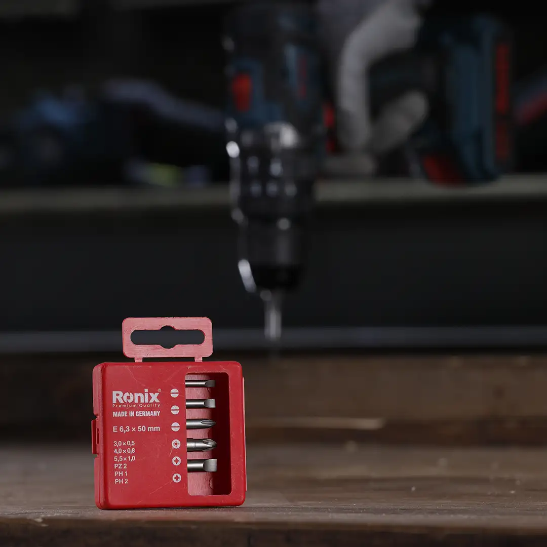 6 teiliges Schraubendreher Bit Set Made in Germany