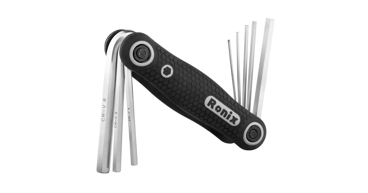 Ronix Model Rh-2020 Folding Torx Key Set 8 PCS Hex Key Wrench Set