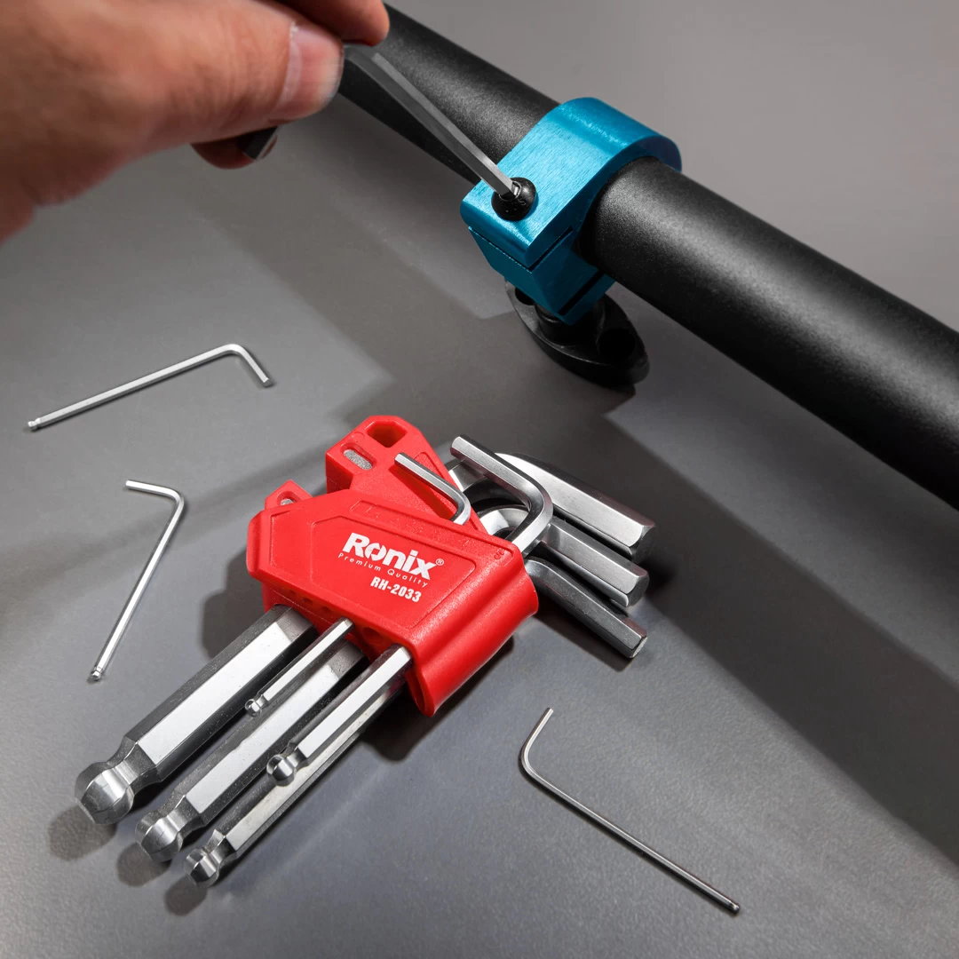 Magnetisches Innensechskantschlüssel-Set (9-teilig)