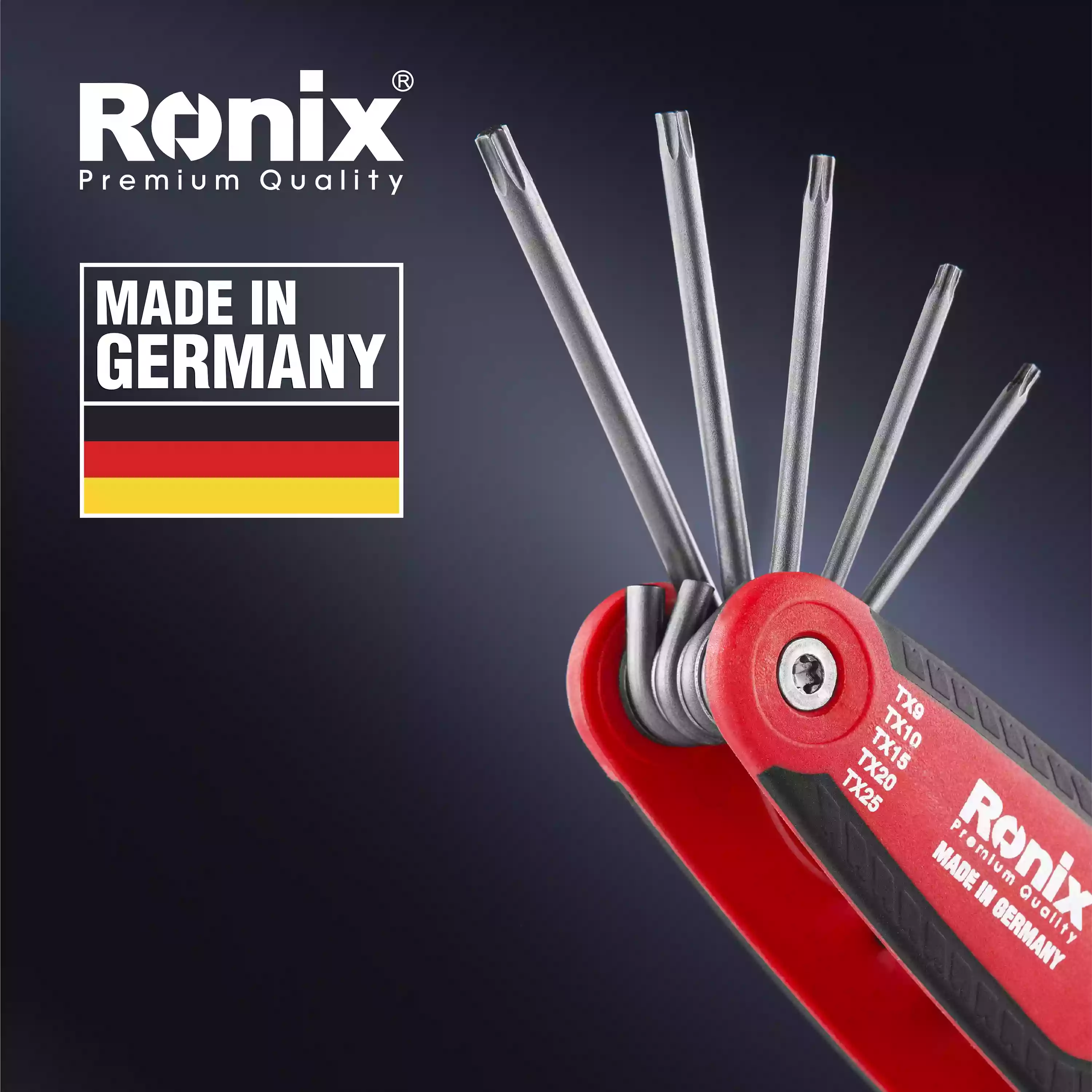 Folding Torx Key German