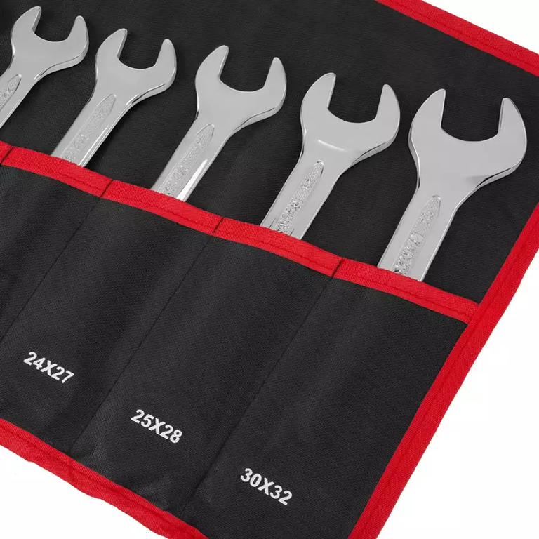 Double open end spanner set 12pcs