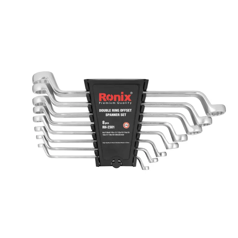 Conjunto de Chave Estrela com 8 Peças Ronix RH-2301