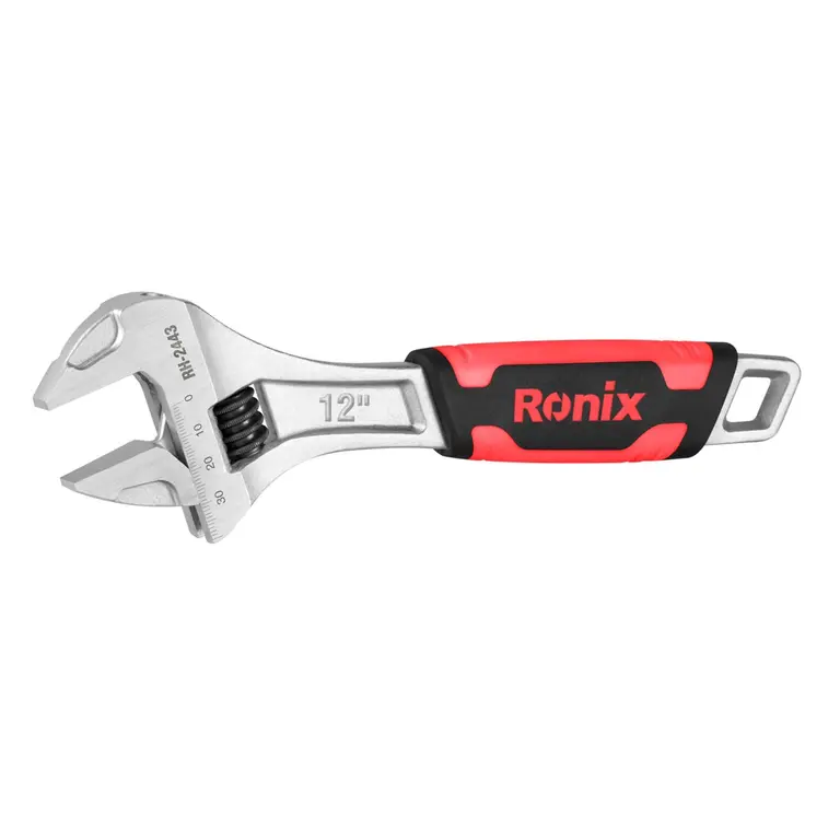 TPR handle adjustable wrench 12 inch