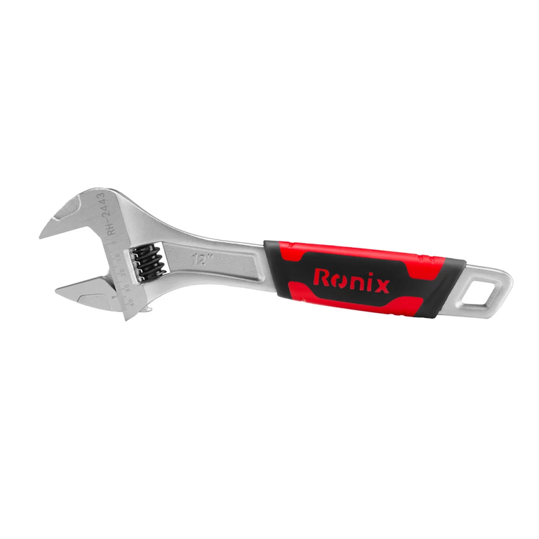 TPR Handle Adjustable Wrench 12Inch