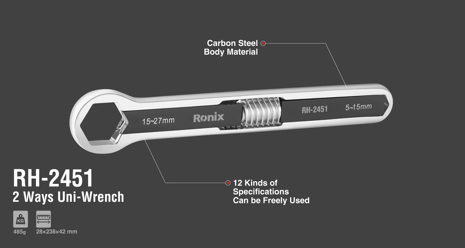 2ways Uni wrench 5 27mm_details