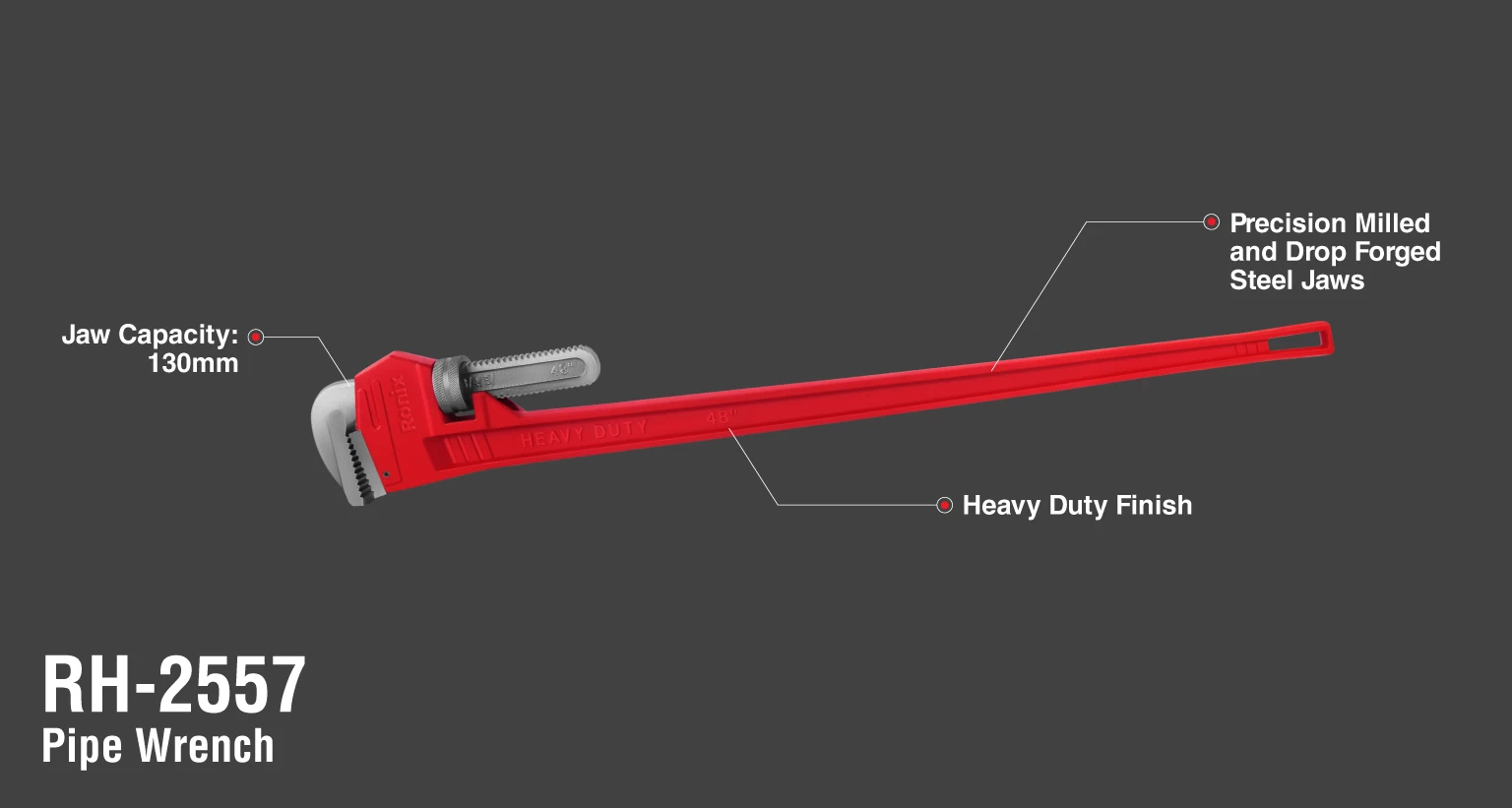 Pipe Wrench 48 inch_details